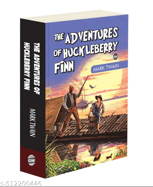 The Adventure Of Huckleberry Finn by Mark Twain (Paperback) : Timeless Classic Adventure  All-Time Best Novel  Educational English Novel