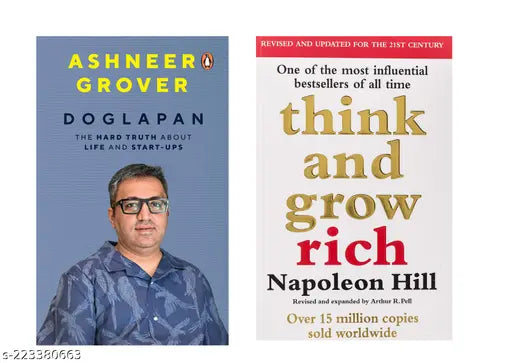 DOGLAPAN BY ASHNEER GROVER + THINK AND GROW RICH BY NAPOLEON HILL