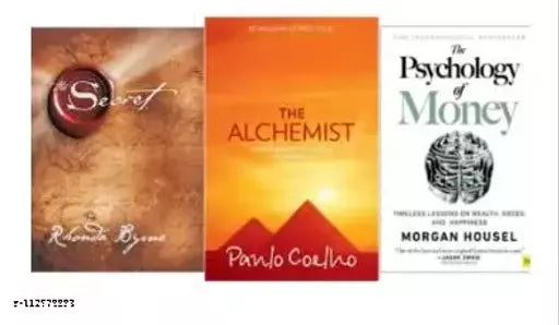 The Secret And 2 Best Selling Books (Paperback  Rhonda Byrne)  (Paperback  Rhonda Byrne  Morgan Housel) Other Books
