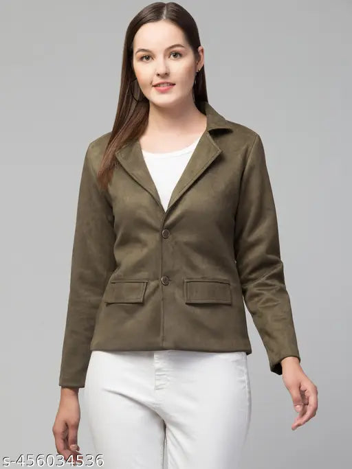 Comfy Graceful Women Blazers & Coats