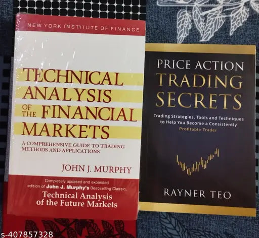 Combo Of 2 Book : Technical Analysis Of Financial Markets + Price Action Trading Secrets (English  Paperback  John J. Murphy Rayner Teo)