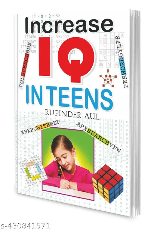 Increase IQ in Teens : Teen IQ Growth Books  Learning book for teens  IQ improvement techniques for teens - Learning book for teens