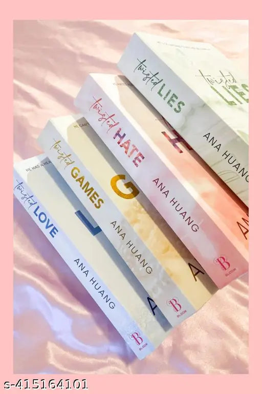 Twisted Series a Ana Huang Series. TWISTED LOVE + TWISTED HATE + TWISTED LIES + TWISTED GAME.  PAPERBACK .  BOXX TYPE SET.