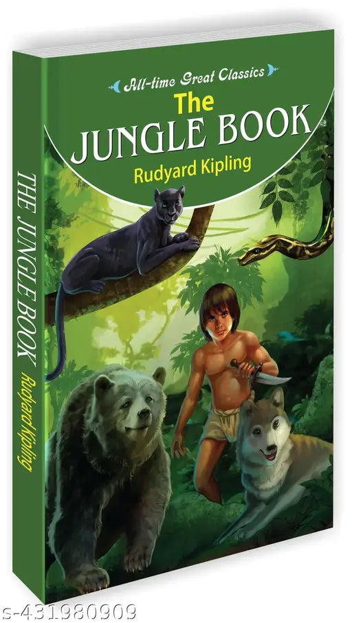 The Jungle Book : Early learning children book  Learning adventures for kids  Novels for kids - All Time Great Classics Novels
