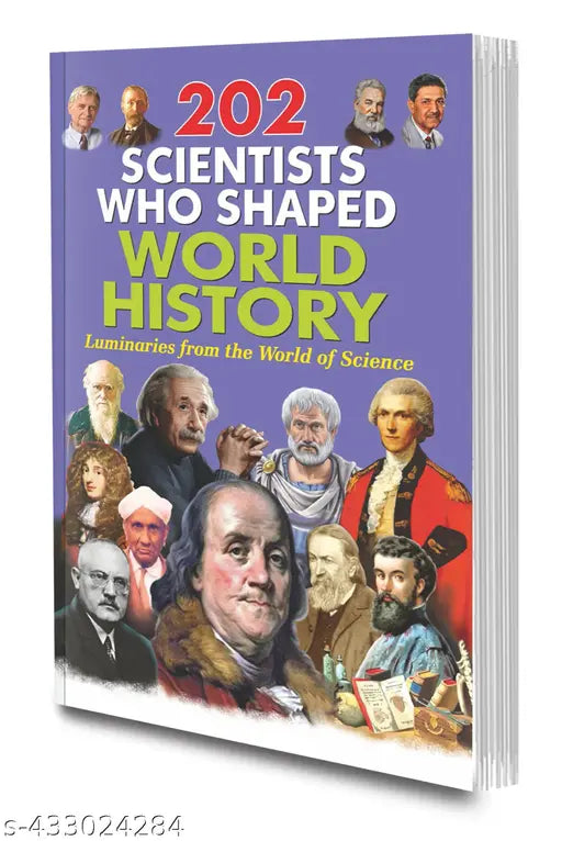 202 Scientists who Shaped World History book for kids : Learning book for kids  Scientist book  Children learning book.