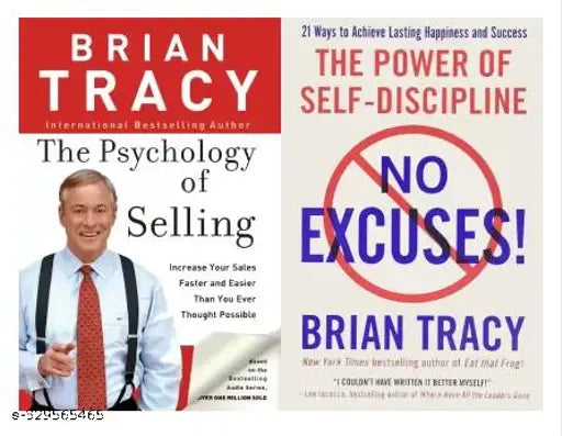 The Psychology Of Selling + No Excuses!: The Power Of Self-Discipline  (Paperback  Tracy Brian)
