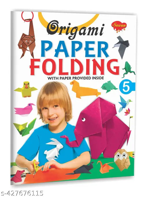 Origami Paper Folding-5 Acitivity Book for kids : Paper folding activity book for kids  Activity book for kids  Paper folding book for kids.
