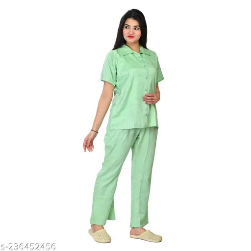 Woman Cotton nightsuit/Nightdress
