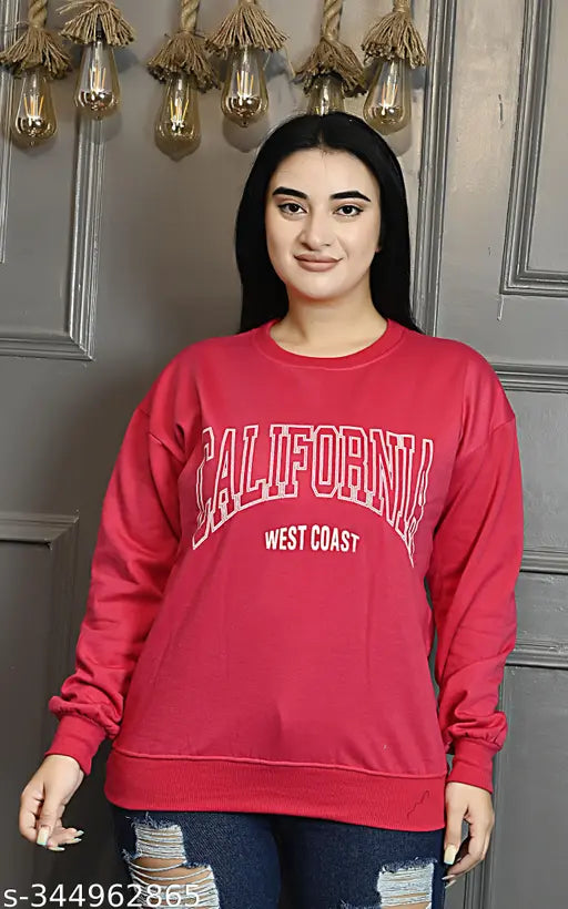 Woman Loose Sweatshirt