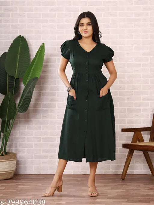 Women's Regular Fit Aline Kurti