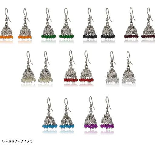 New letest Earrings pack of 9 pis kati