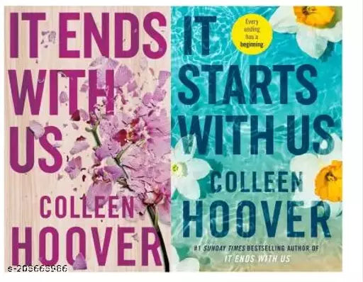 It Ends With Us + It Start With Us (2 BOOKS COMBO) (Paperback  Colleen Hoover)
