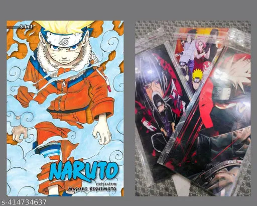 Naruto 3-In-1 Edition 01: Includes vols. 1  2 & 3