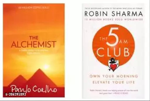 Alchemist +5AM Club (2 BOOKS COMBO) (ENGLISH  PAPERBACK)