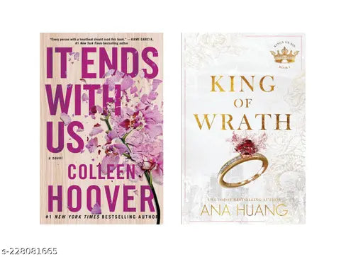 IT END  WITH US BY COLLEEN HOOVER + KING OF WRATH BY ANA HUANG