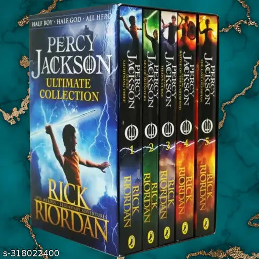 Percy Jackson Complete Collection (5 Boo: Complete Series Paperback – Box set)