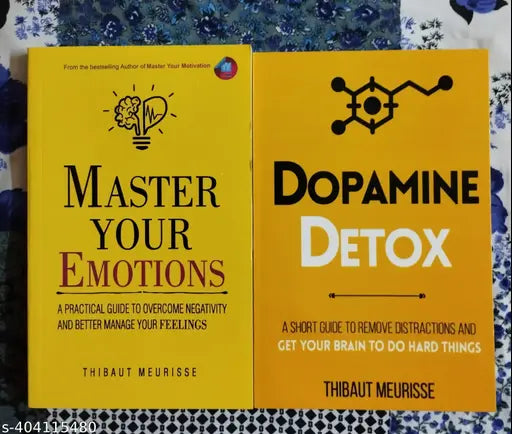 Master Your Emotions + Dopamine (English  Paperback  Thibaut Meurisse)