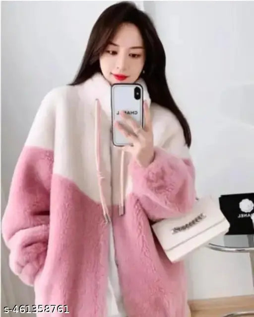 WINTER SPECIAL ZIPER HUDDI .PINK.