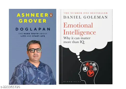 DOGLAPAN BY ASHNEER GROVER + EMOTIONAL INTELLIGENCE  BY DANIEL GOLEMAN