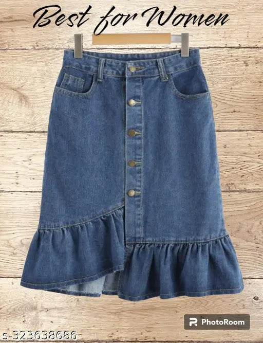 Woman Denim Skirt