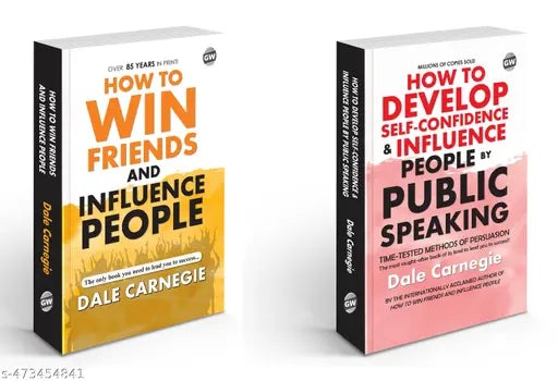 The Ultimate Influence and Confidence Mastery Kit :- Famous English Novel  Public speaking self-confidence book  Self-help book - Combo of 2 Novels