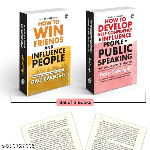 The Complete Confidence & Influence Power Pack : Timeless English Novels  Public Speaking Mastery  Self-Help Insights - Combo of 2 Novels