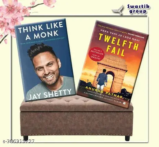 TWELFTH FAIL + Think Like a Monk 1st edition - Train your M Paperback By Anurag Pathak & Jay Setty