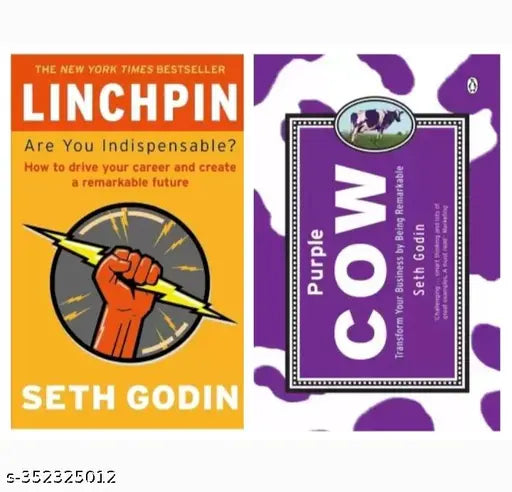 Linchpin + Purple Cow (English  Paperback  Sethi Godin)