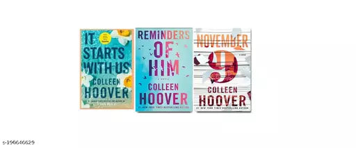 It Starts With US +Reminders Of Him + November 9 (Colleen Hoover Superhit Collection) (3 Books Combo Set by Colleen Hoover  (Paperback  Colleen Hoover)