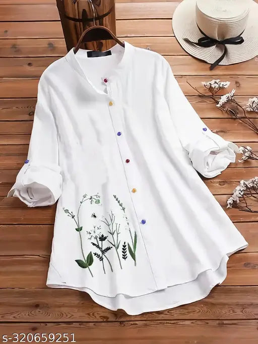 Women's Office And Daily Wear Shirt Tops & Tunics