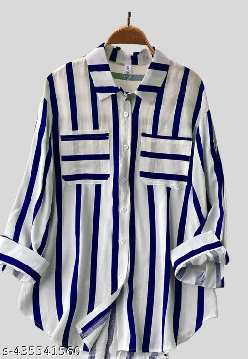 Line Office Casual Pocket Shirt