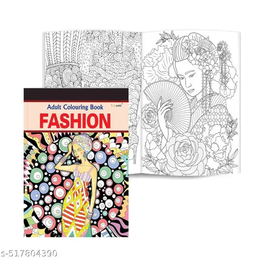 Fashion - Adult Colouring Book : Art for Colouring  Creative Designs for adults  Coloring Book for Fashion Designers  Fashion and Beauty Colouring Book