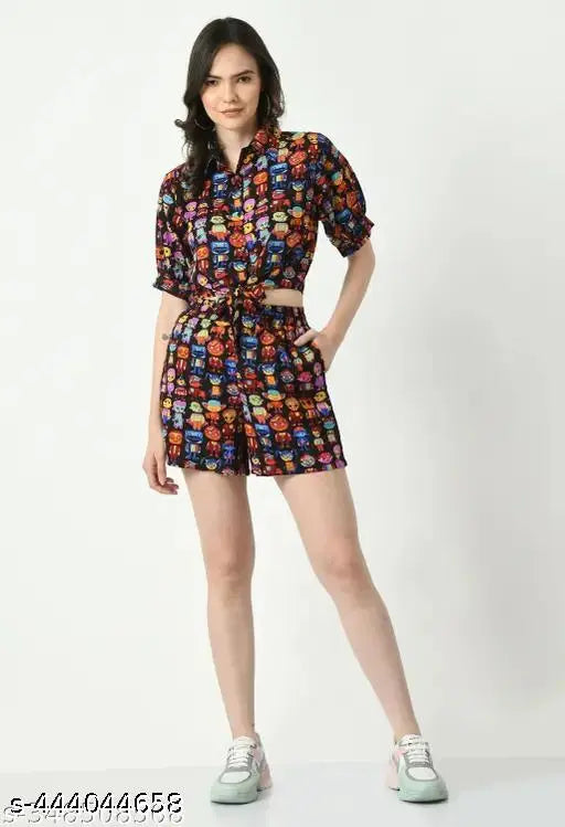 Fancy Fashionista Women Top & Bottom Sets