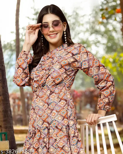 dress for women  women dress  printed dress  dress on lowest price  dresses  long dress  solid dress