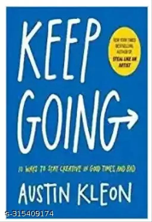 Keep Going . Book  (Paperback  Austin Kleon