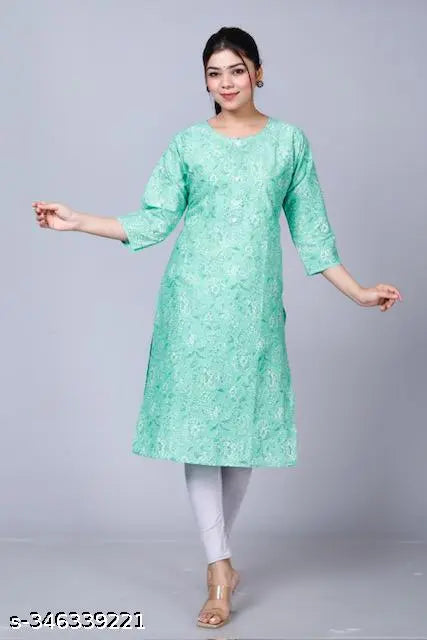 pure cotton kurtis