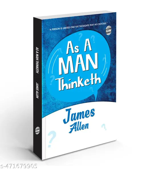 As A Man Thinketh (Paperback) : Inspirational Literary Classic  Best Self-Help Book  Educational Book on Thought and Mindset