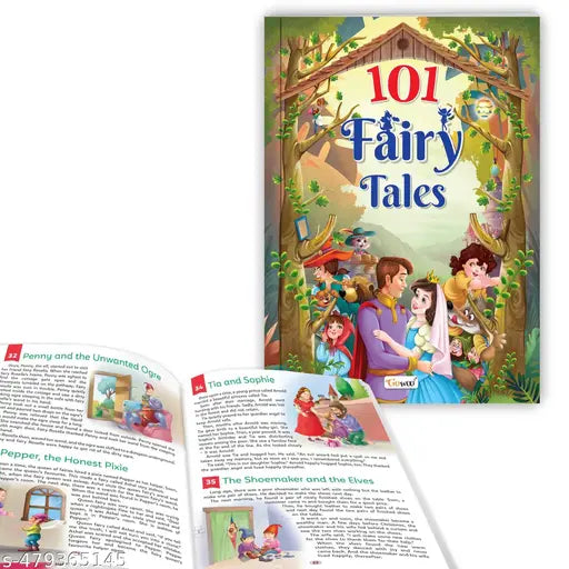Fairy Tales for Little Learners :- 101 Fairy Tales book for kids (Ages 3-12) (Paperback) : Timeless story book  Educational Stories for Kids  A Storybook Collection for Kids