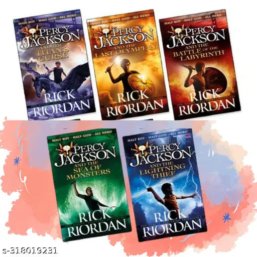 Percy Jackson Complete Collection (5 Boo: Complete Series Paperback – Box set)