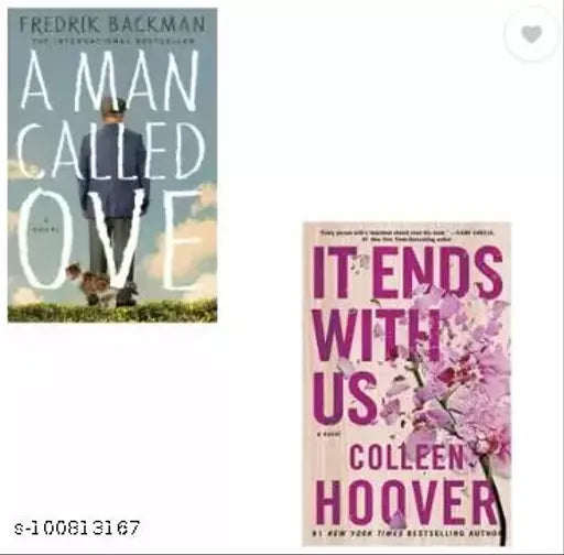 Combo Of 2 : A Man Called Ove By Fredrik && It Ends With Us By Coleen Hoover  (Paperback  Fredrik Backman  Cooleen Hoover)