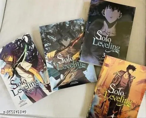 SOLO LEVELING VOLUME 1 TO VOLUME 4.  MANGA