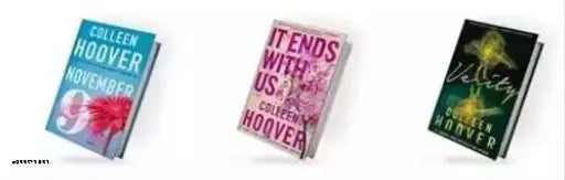 November 9+It Ends With Us+Verity (3 BOOKS CVOMBO)  (English  Paperback  Hoover Colleen)