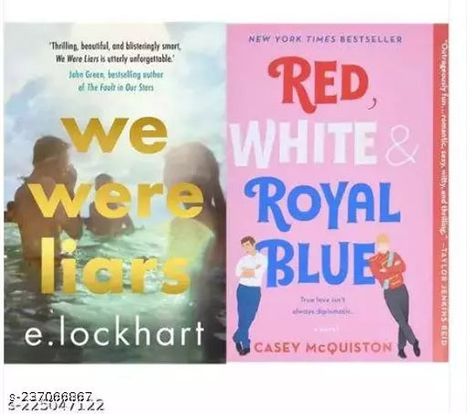 We Were Liars: The award-winning YA book TikTok can’t stop talking about!: The award-winning YA book TikTok can’t stop talking about! + Red  White & Royal Blue: A Novel (Set of 2 books)