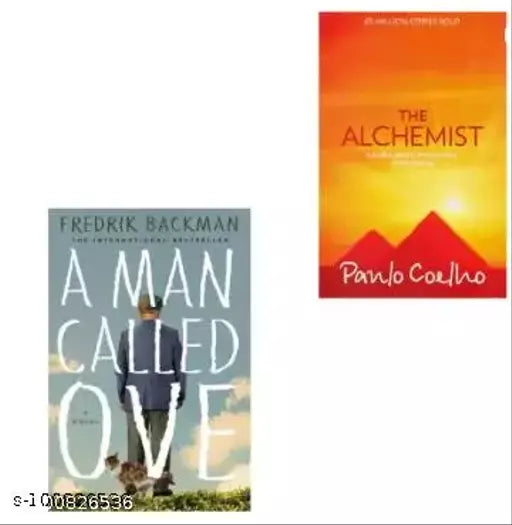 A Man Called Ove By Fredrik   Alcemist By Coelho ( Combo Of 2 Books )  (Paperback  Fredrik Backman  Paulo Coelho)