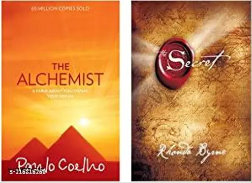 THE ALCHEMIST BY PANLO COELHO+ THE SECRET BY  RHONDA  BYRNE