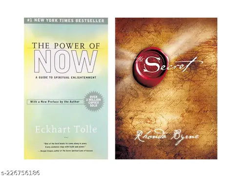 THE POWER OF NOW  BY ECKHART TOLLE + THE SECRET BY RHONDA BYRNE
