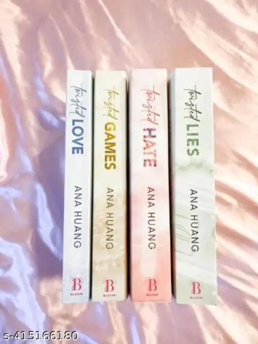 Twisted Series a Ana Huang Series. TWISTED LOVE + TWISTED HATE + TWISTED LIES + TWISTED GAME.  PAPERBACK .  BOXX TYPE SET.