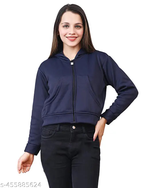 Trendy Fancy Crop Hood For Girls