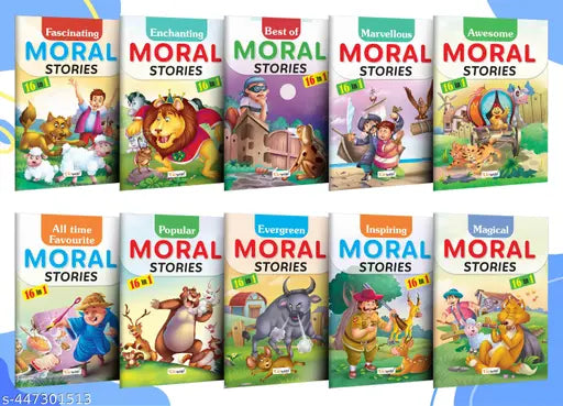 Gift Set For Kids story Picture Library Set : Early Learning Picture story Book Collection  Essential Story  Book   Combo Of 10 Story  Books