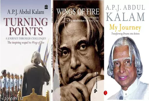 A.P.J.Abdul Kalam Journey Combo Pack: My Journey  Wings of Fire & Turning Point  Biographies & Autobiographies Books > Biographies & Autobiographies Books